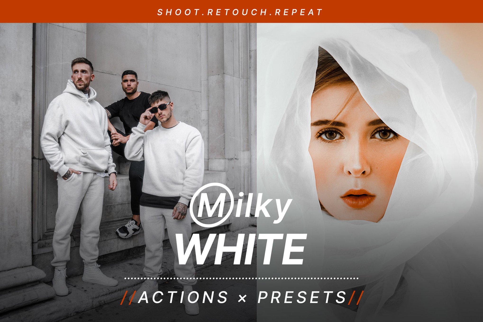 Milky White - Photoshop Actions & Presets