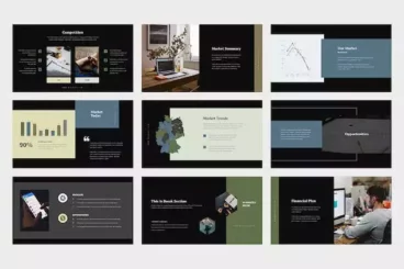 First alternate image for Minaski Startup Business Plan Google Slides Template