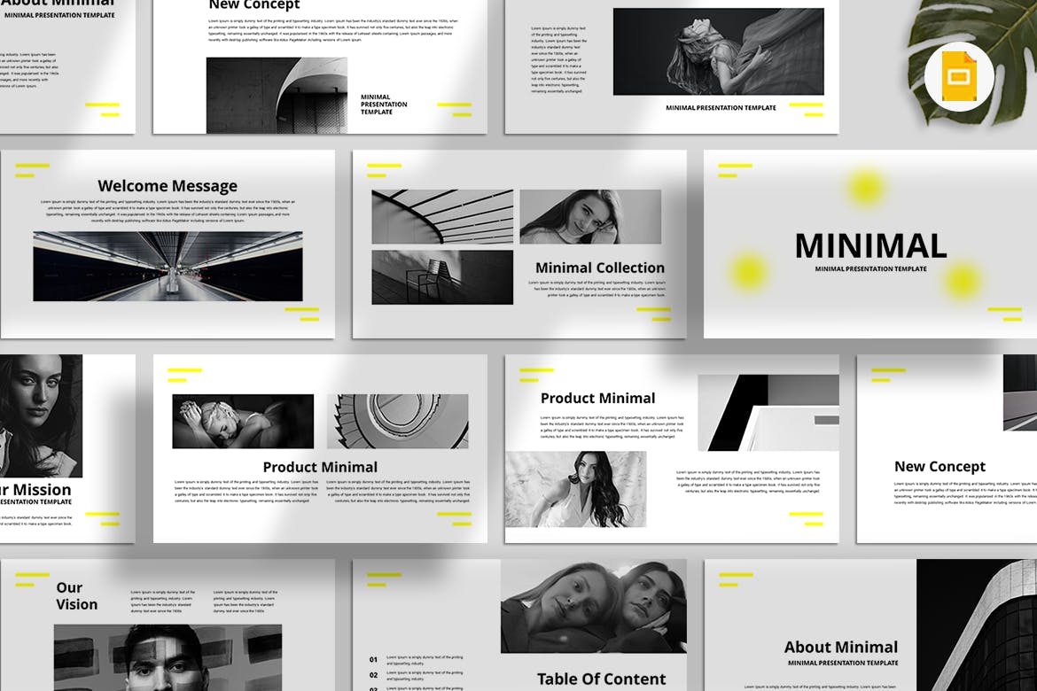 Minimal - Google Slides Template