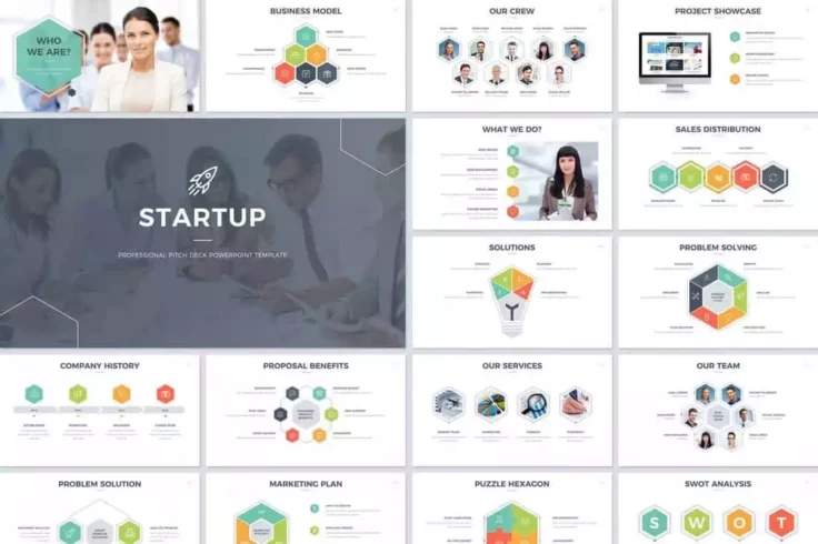 View Information about Minimal – Startup Pitch Deck Template