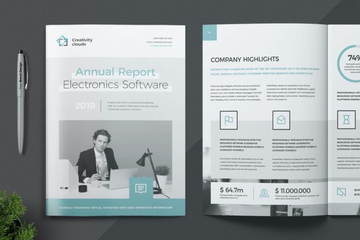 View Information about Minimal Annual Report Template Variant