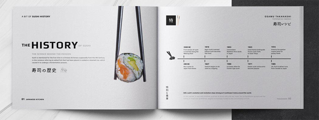 brochure design inspiration