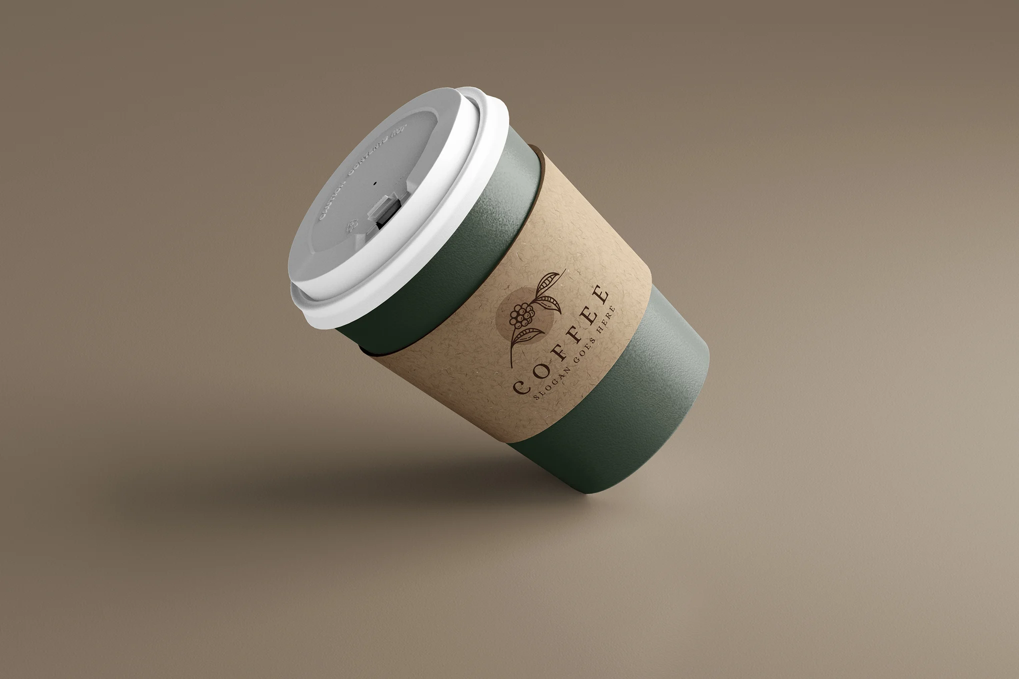 Minimal Coffee Cup Mockup