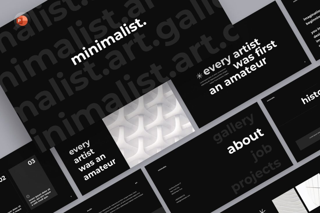 35+ Best Black & White PowerPoint Presentations