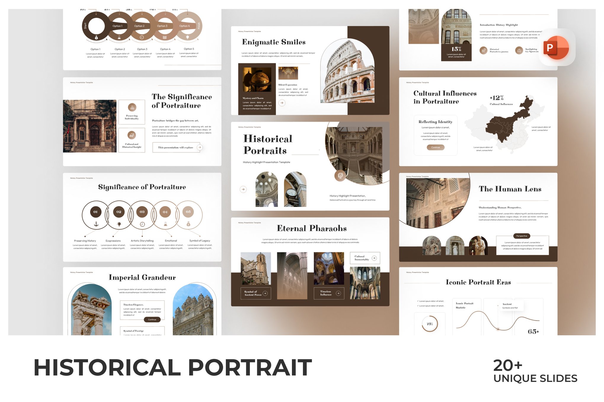 Minimal History Presentation Template