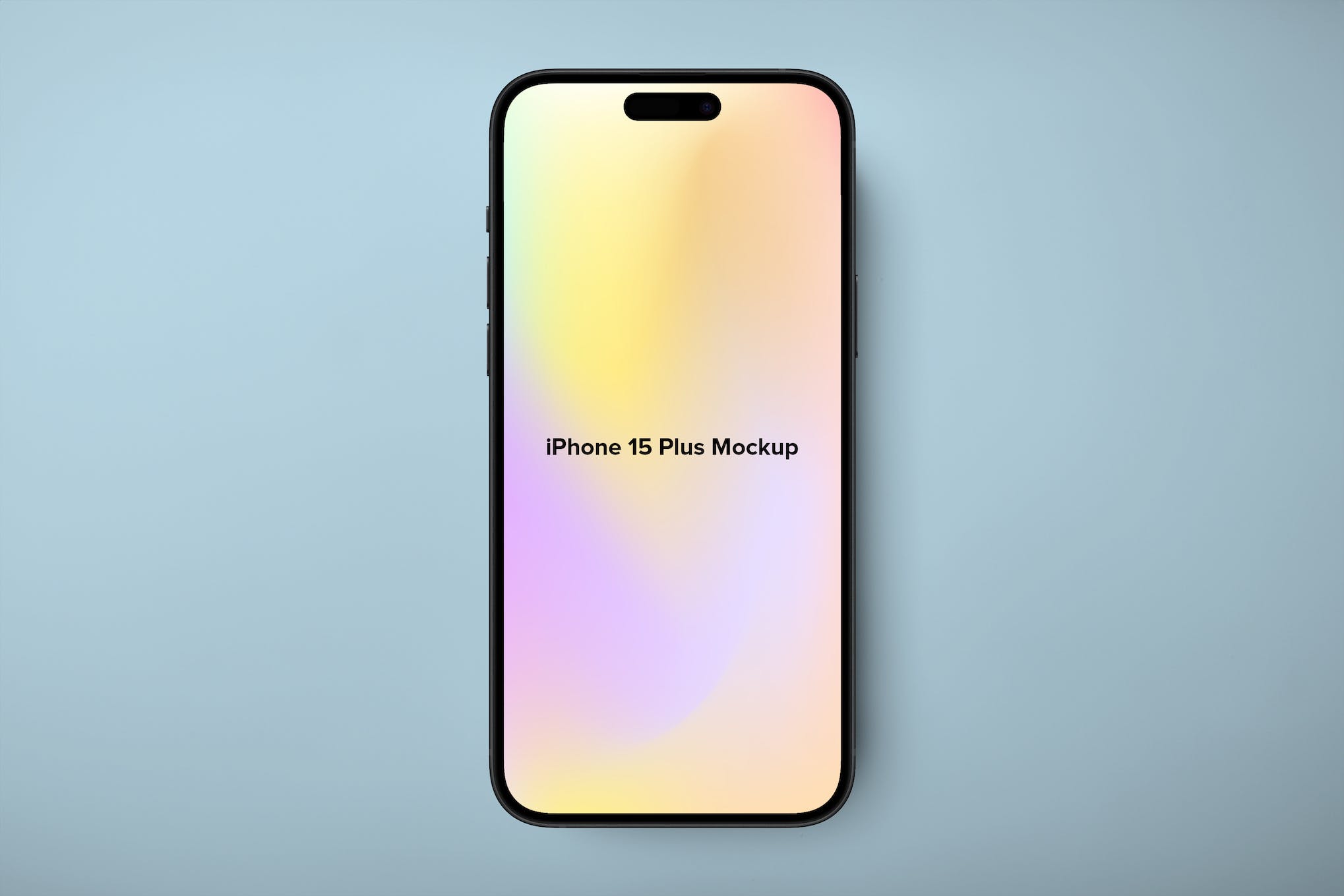 Minimal iPhone 15 Plus Mockup