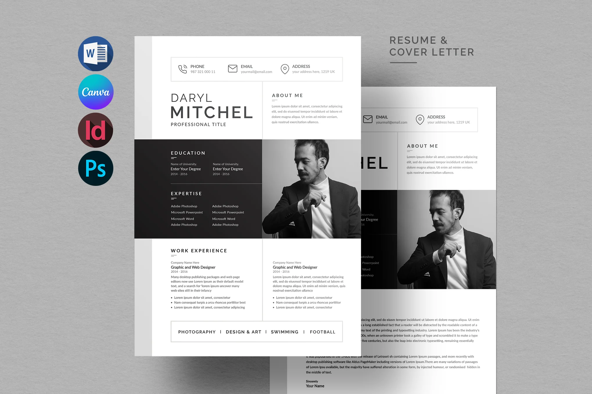 Minimal Microsoft Word Resume Template