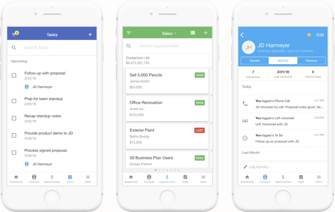 mobile-crm Copper: The Customer-Centric CRM design tips 