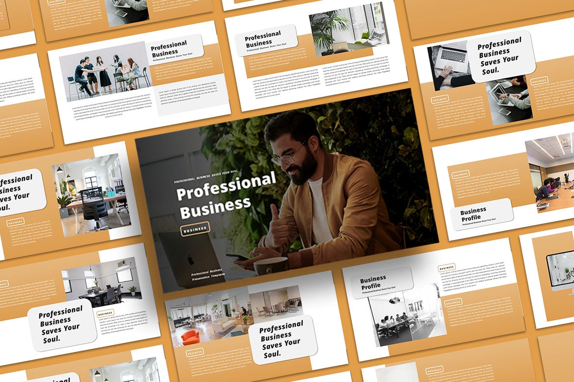 Modern & Professional Business PowerPoint Template