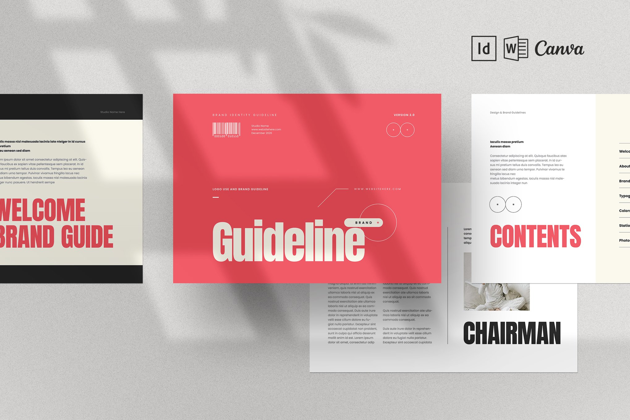 Modern Brand Guidelines Template 