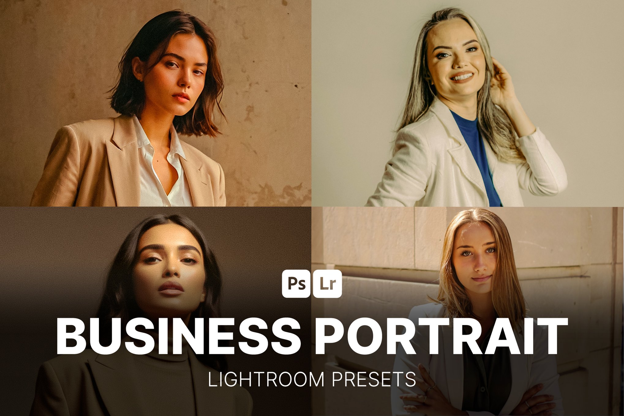 Ajustes preestablecidos de Lightroom para retratos de negocios modernos