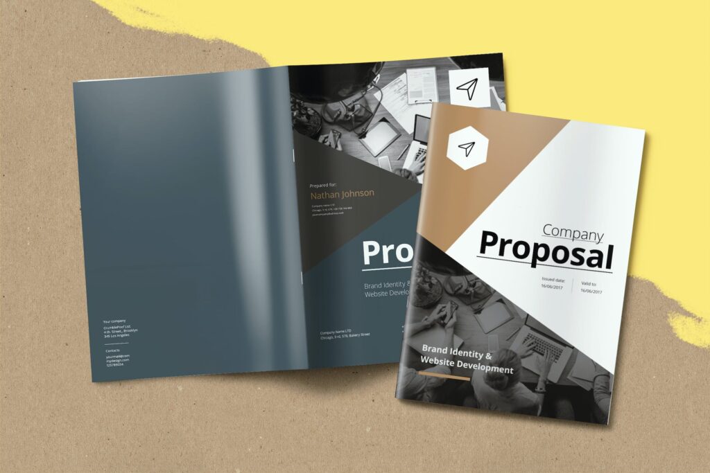 25+ Best InDesign Proposal Templates (Business + Project Proposals ...