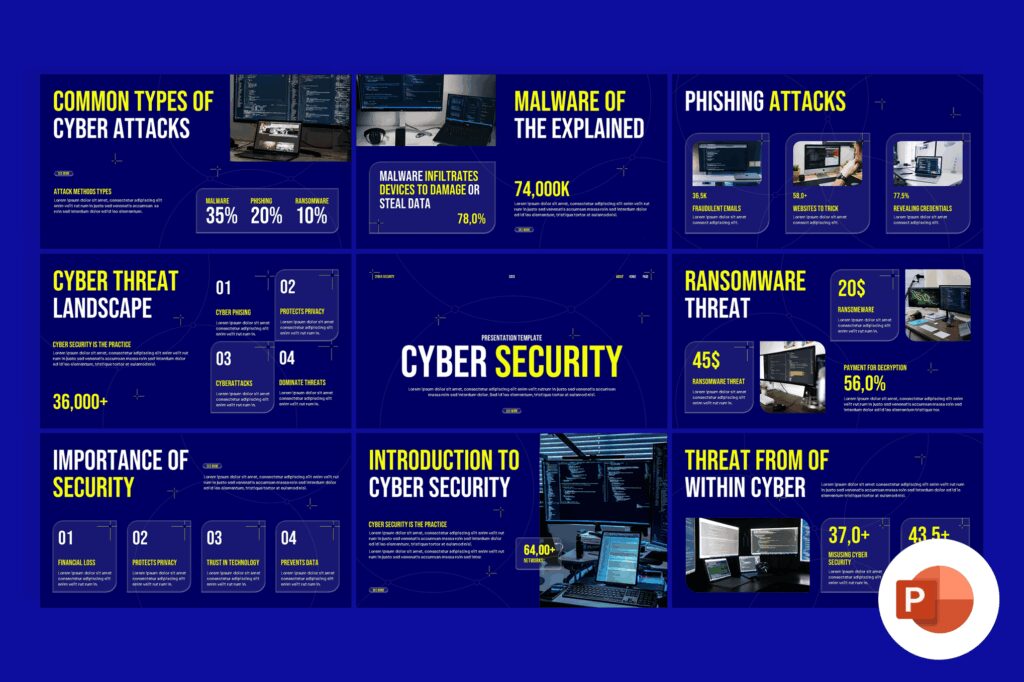 20+ Best Cyber Security PowerPoint Templates | Design Shack