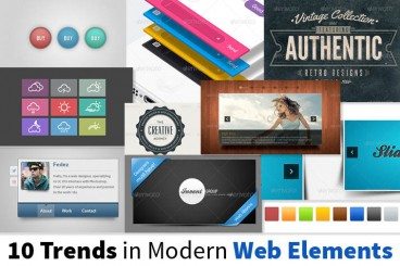 10 Popular Trends in Modern Web Design Elements