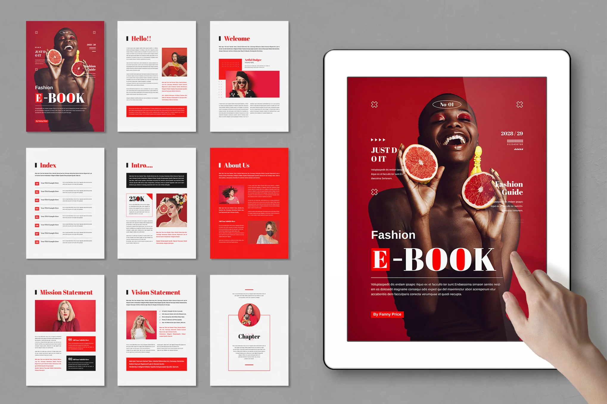 Modern Fashion eBook Template