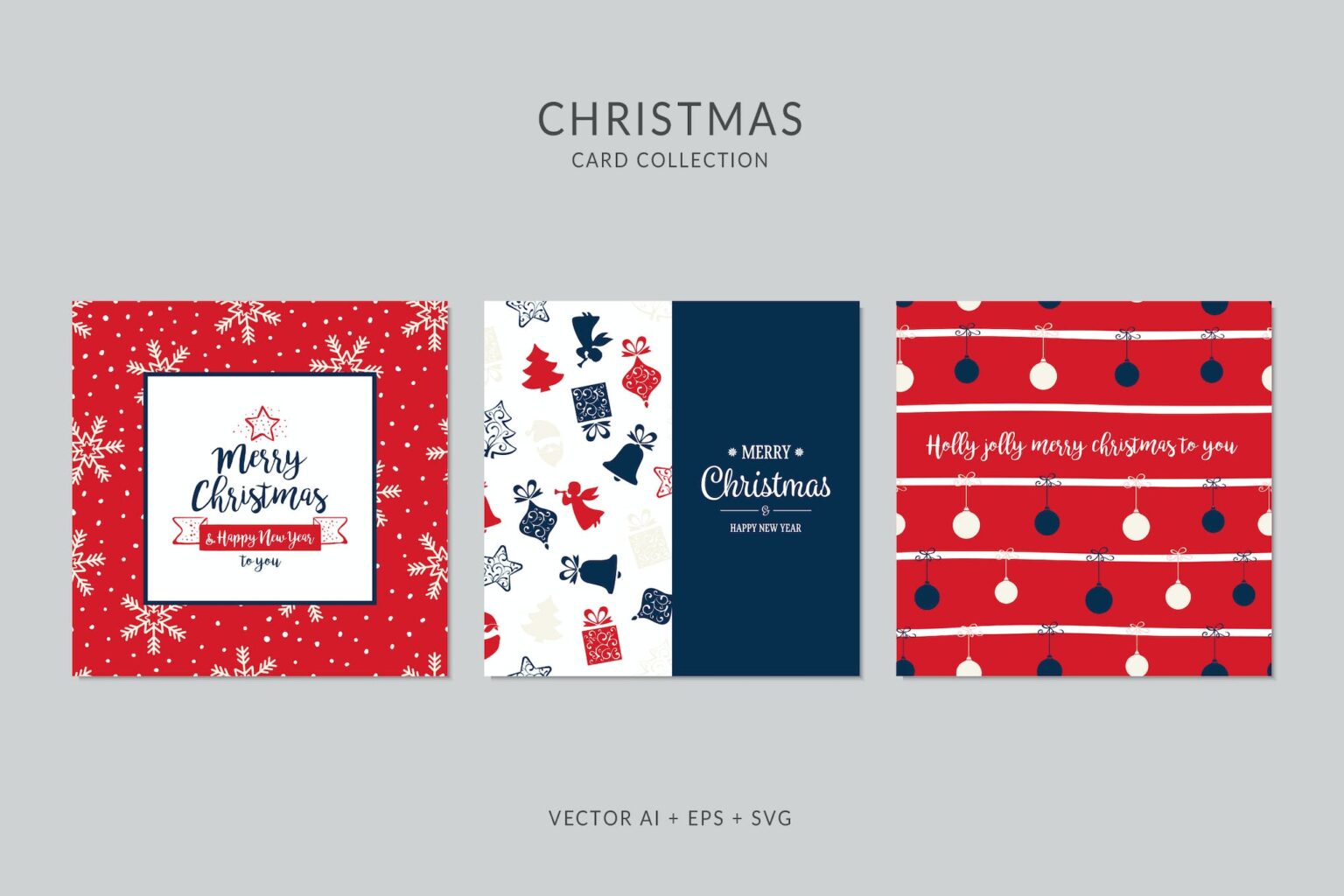 30+ Best Christmas Card Templates for Photoshop | Design Shack