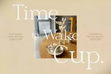 First alternate image for Moeda Elegant Font