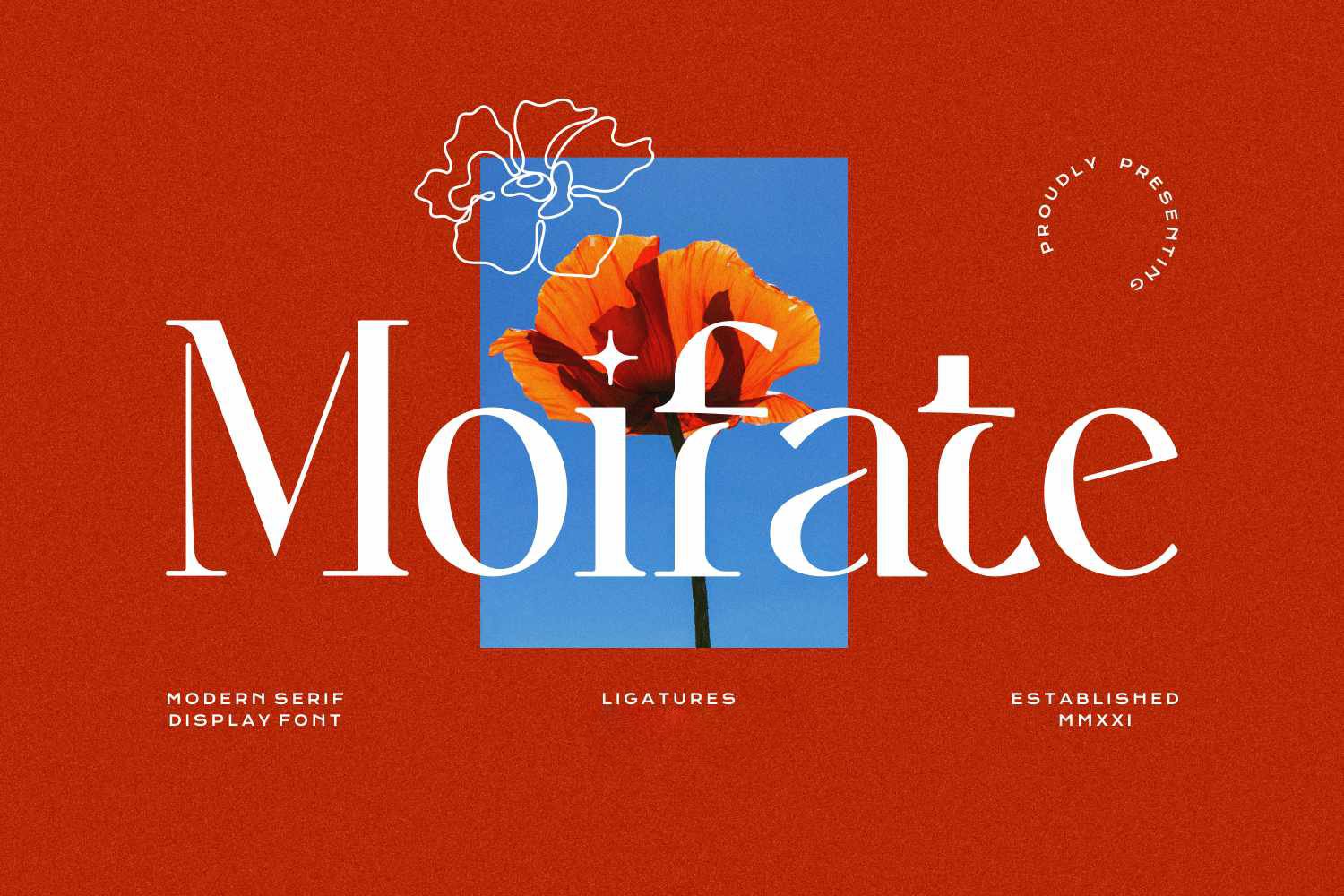 Moifate - Creative Serif Logo Font