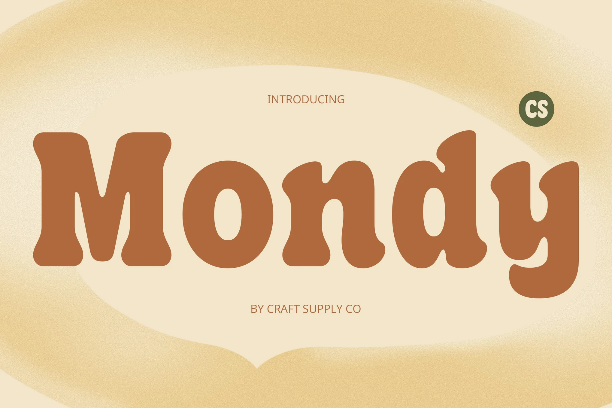 Mondy - Bold Retro Font