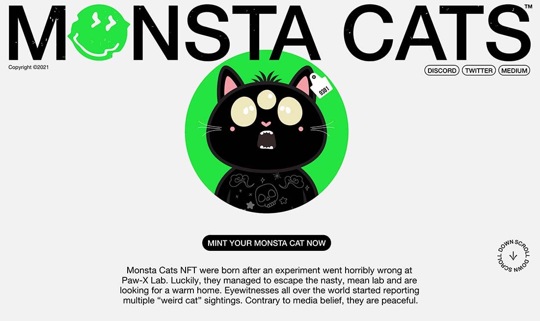 monstacats Design Trend: Happy, Optimistic Designs design tips 