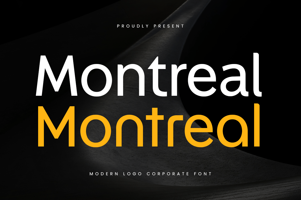 Montreal - Real Estate Logo Font