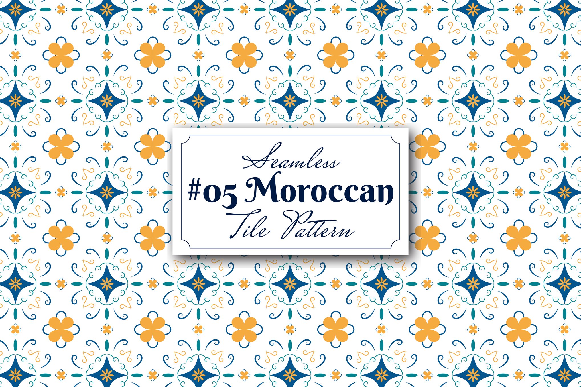 Moroccan Mosaic Tile Seamless Texture