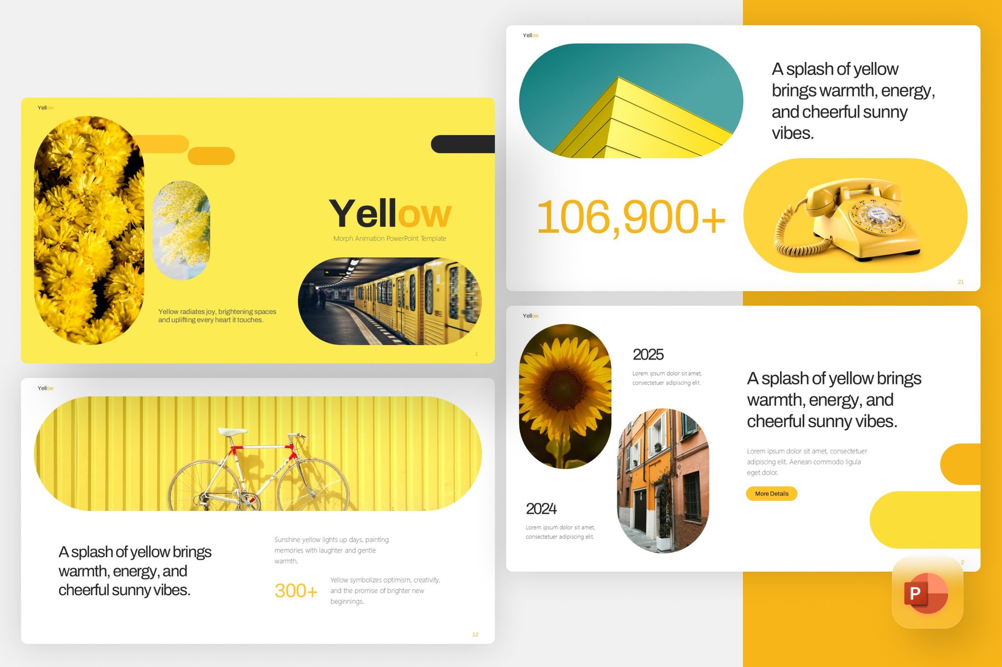 Morph Animation Modern PowerPoint Template