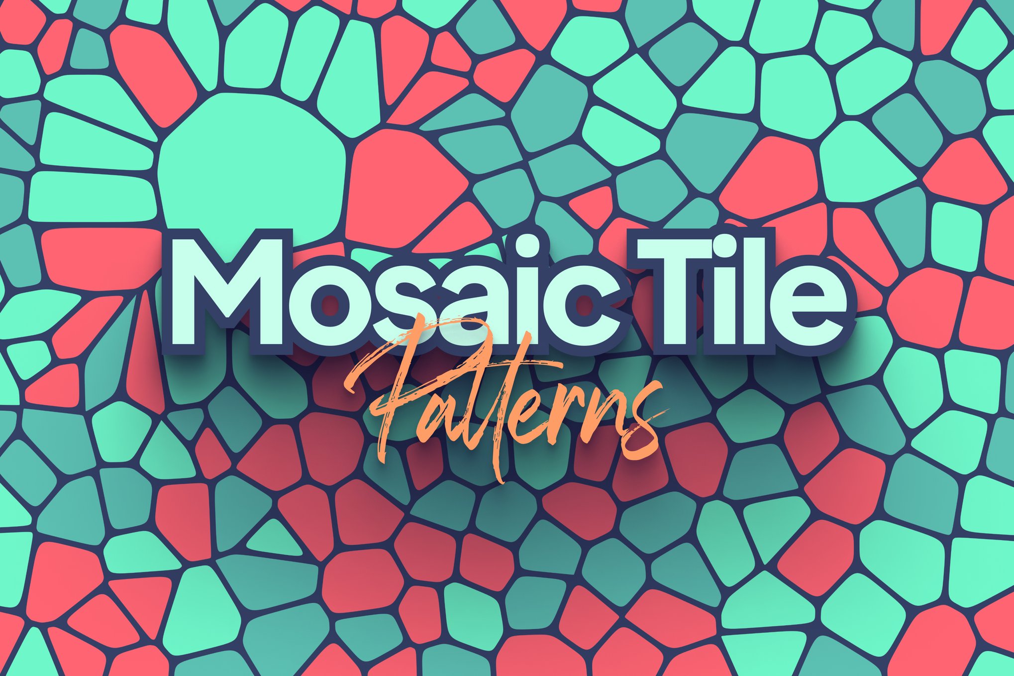 Mosaic Tile Texture Backgrounds