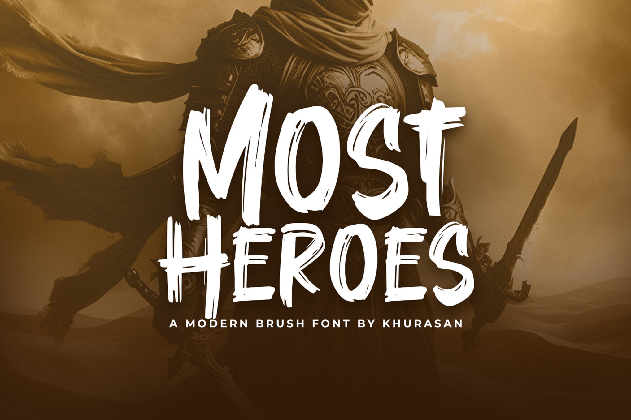 Most Heroes - Modern Superhero Font