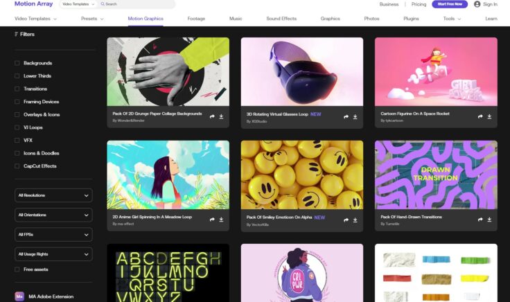 Motion Array: The Go-to Platform for Video Templates, Presets, & More ...