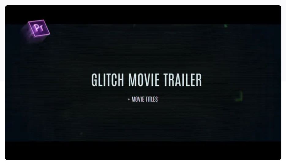 movie trailer template premiere pro