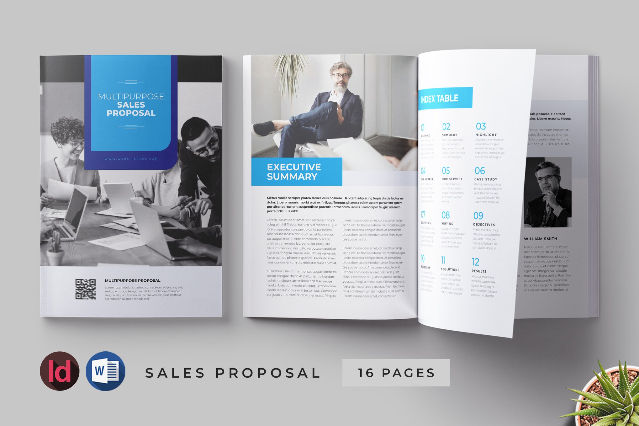 Multipurpose Sales Proposal Brochure Template