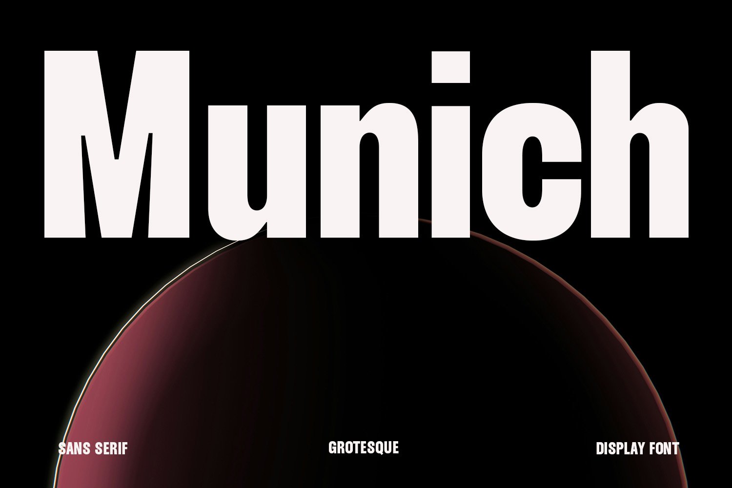 Munich - Clean German Font