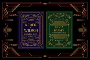 First alternate image for Murray Art Deco Display Font