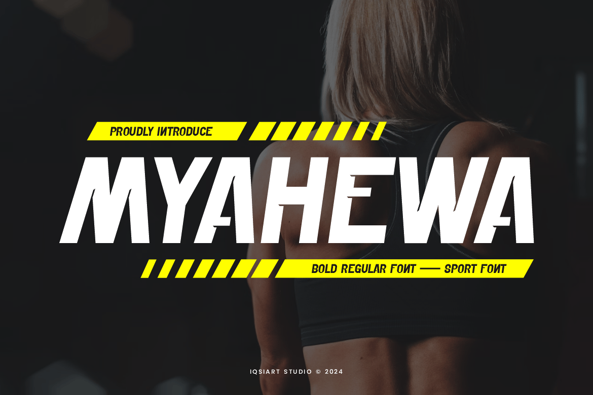 Myahewa - Gym Sport Font