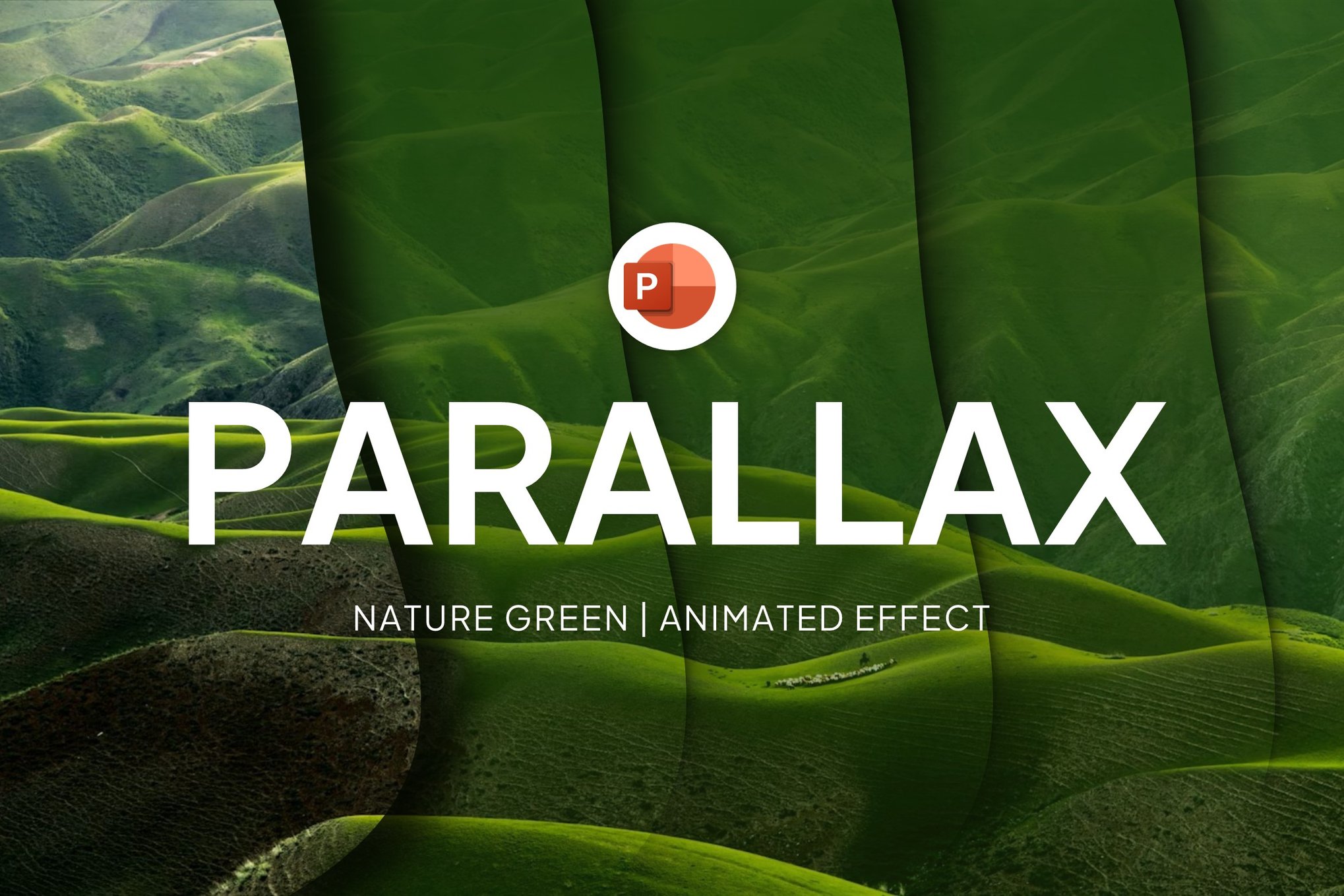 Nature Parallax Slideshow PowerPoint Template