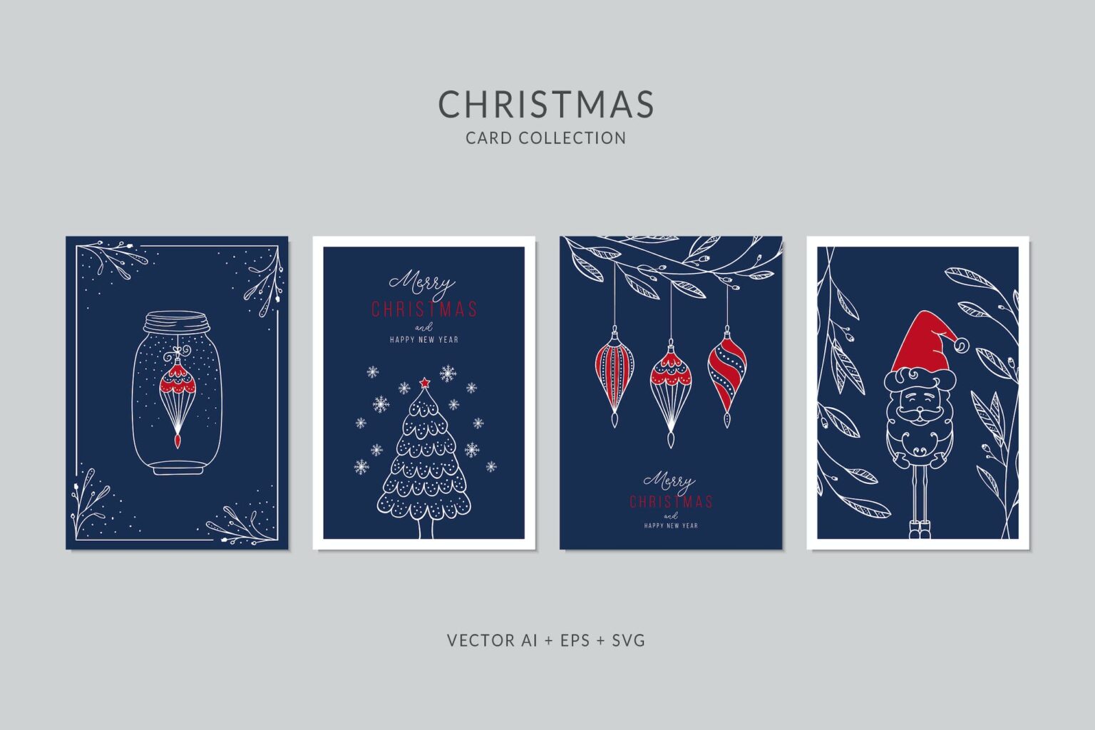 25+ Best Christmas Card Templates for Design Shack