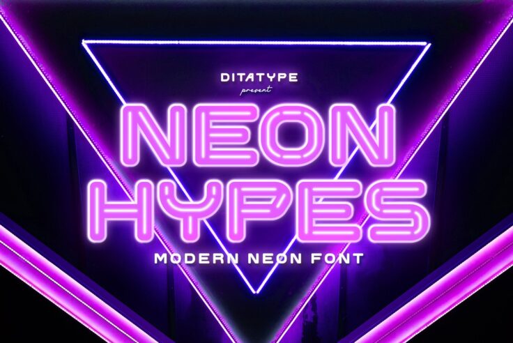 25+ Best Neon Sign Fonts | Design Shack