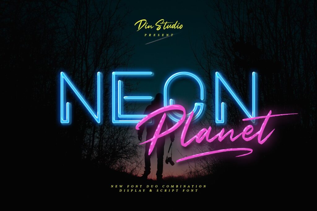 25+ Best Neon Sign Fonts | Design Shack