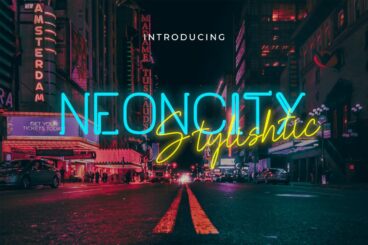 Neoncity Retro Neon Font