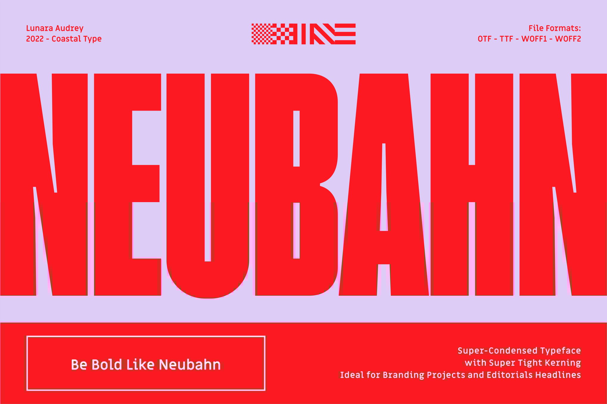 Neubahn - Bold German Title Font