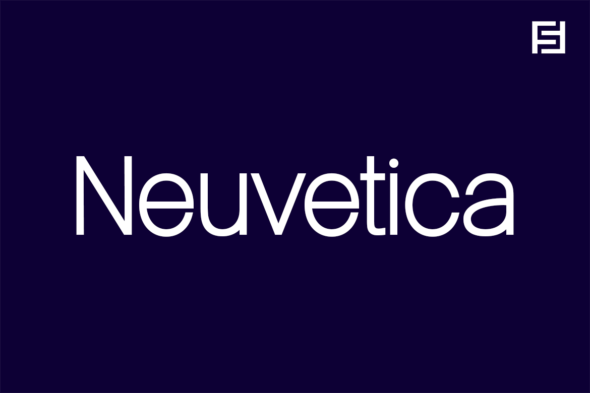 Neuvetica - Authentic Swiss Font