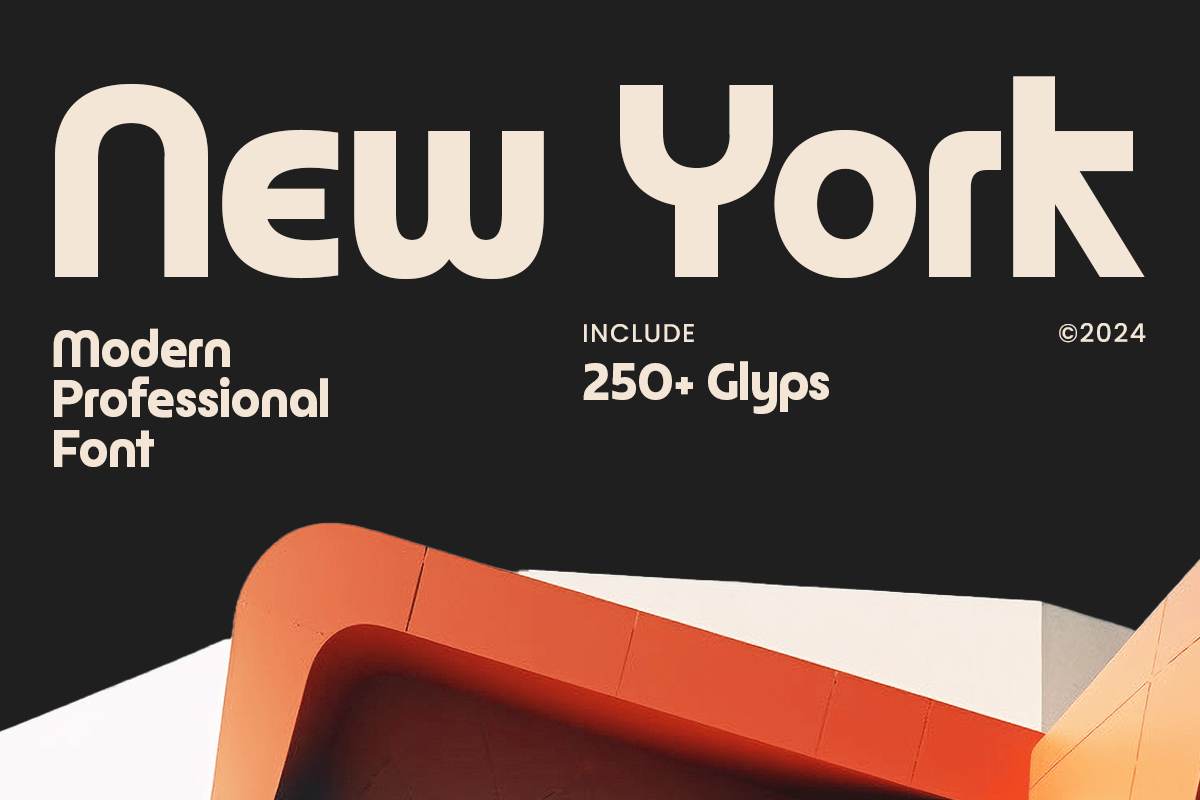 New York - Professional Portfolio Font