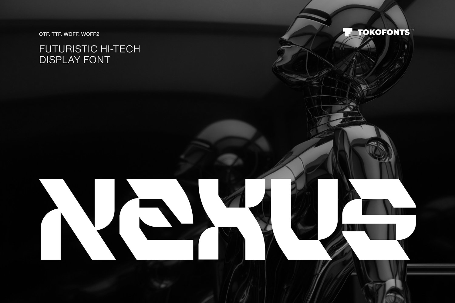 Nexus - Modern Futuristic Font