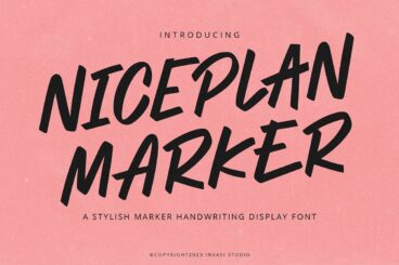 Niceplan Marker Font