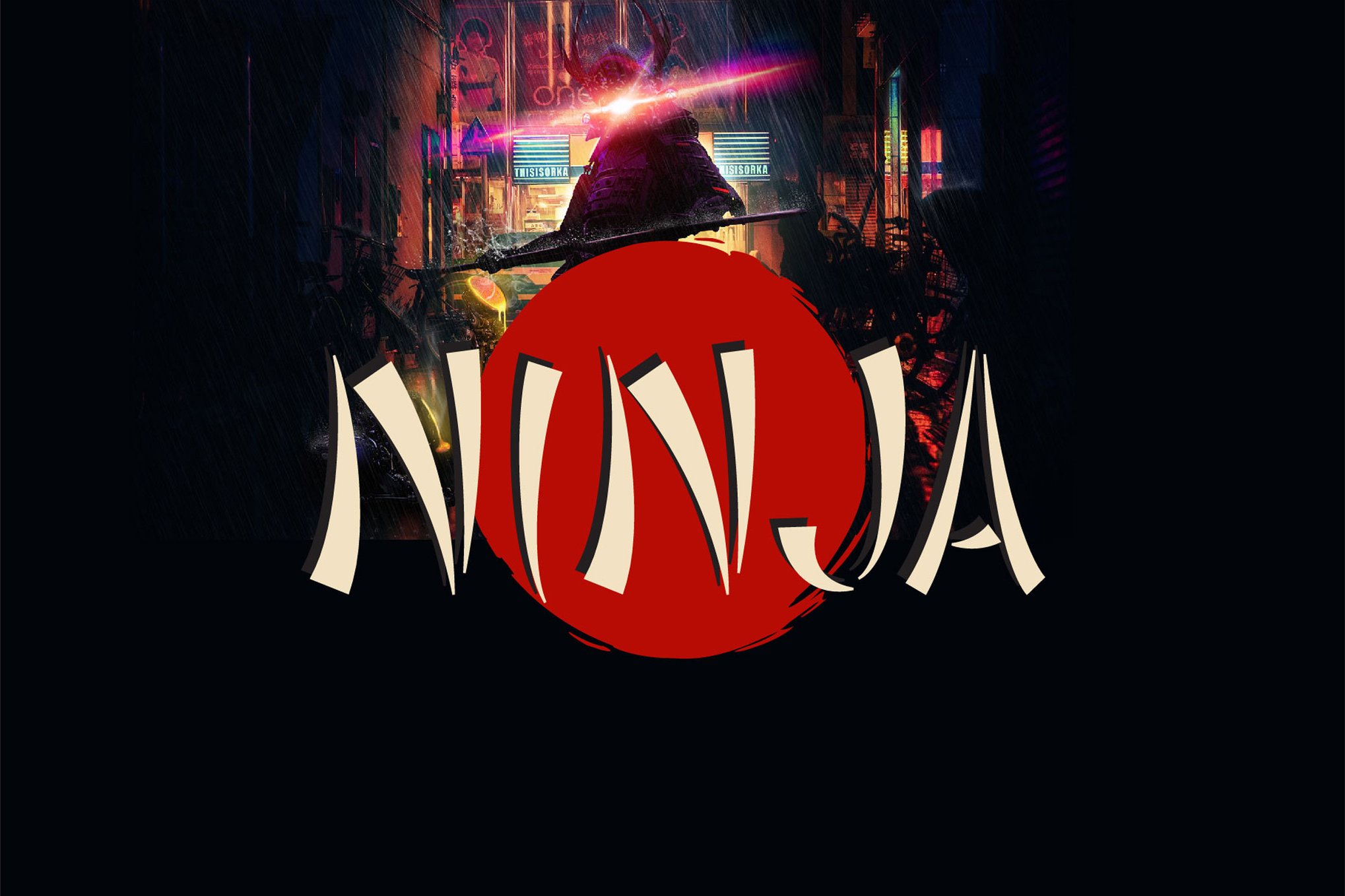 Ninja - Samurai Style Font