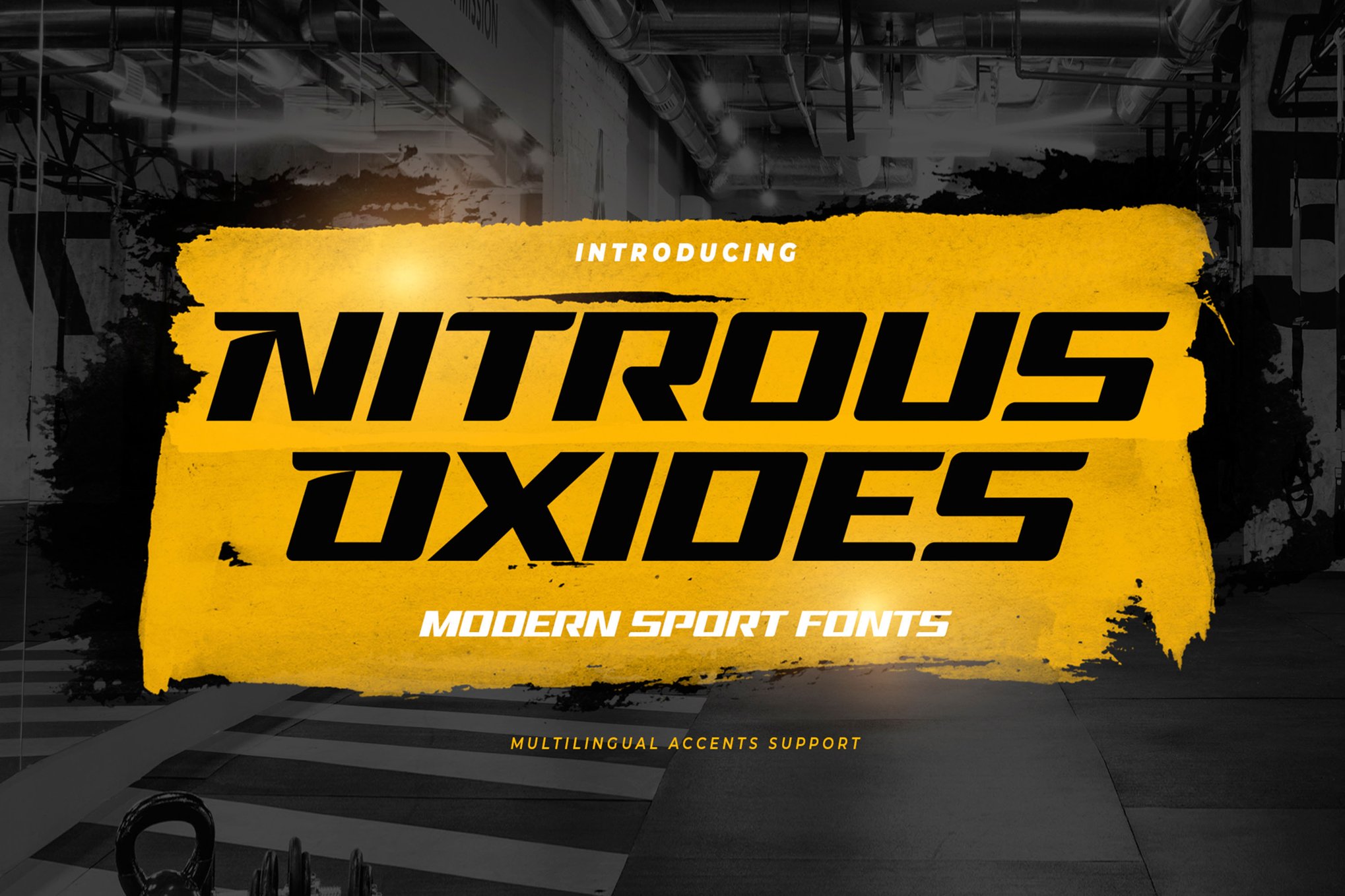 Nitrous Oxides - Modern Sport Font