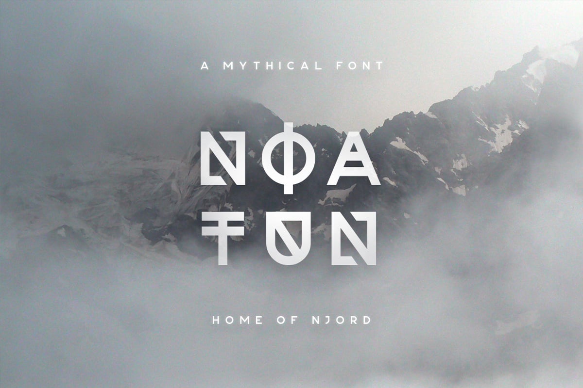 Noatun - Modern Scandinavian Font