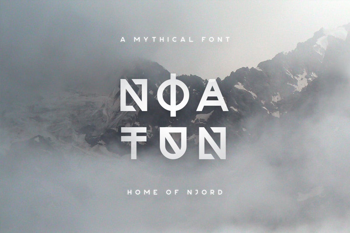 Noatun - Mythical Viking Font