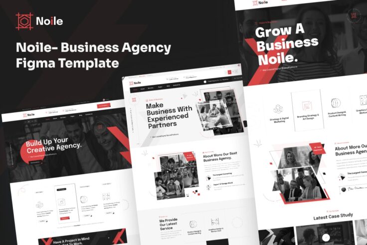 View Information about Noile Business Website Figma Template